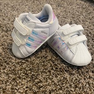 Adidas superstar crib shoes